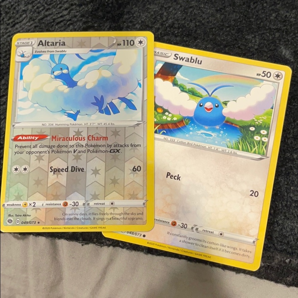 Pokémon - Altaria (Holo) ✨ & Swablu